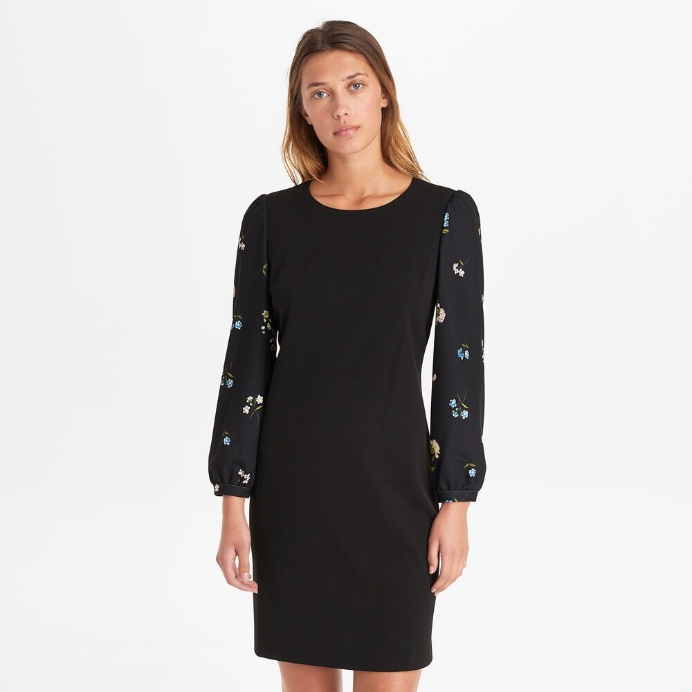 Karl Lagerfeld NWT floral and black midi dress🔥😍💃